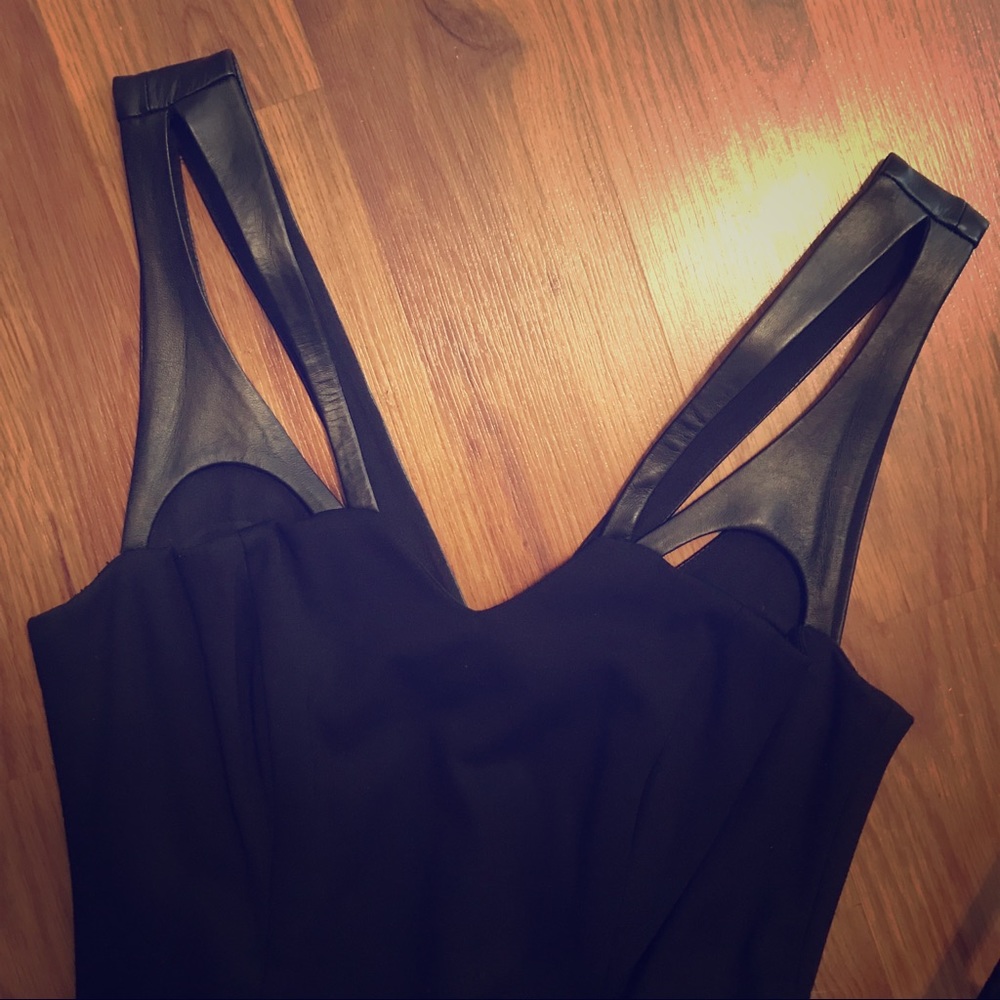 Black cocktail dress